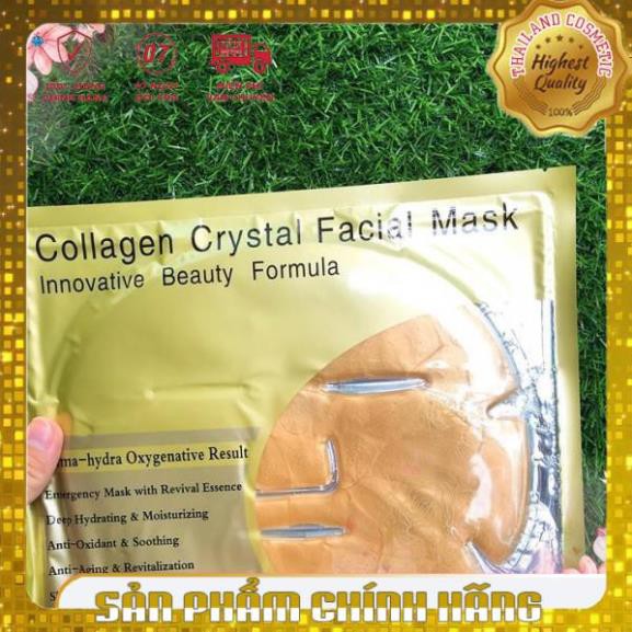 Mặt nạ tinh chất Collagen Nano Vàng 24K dưỡng da (Mask to nguyên mặt)