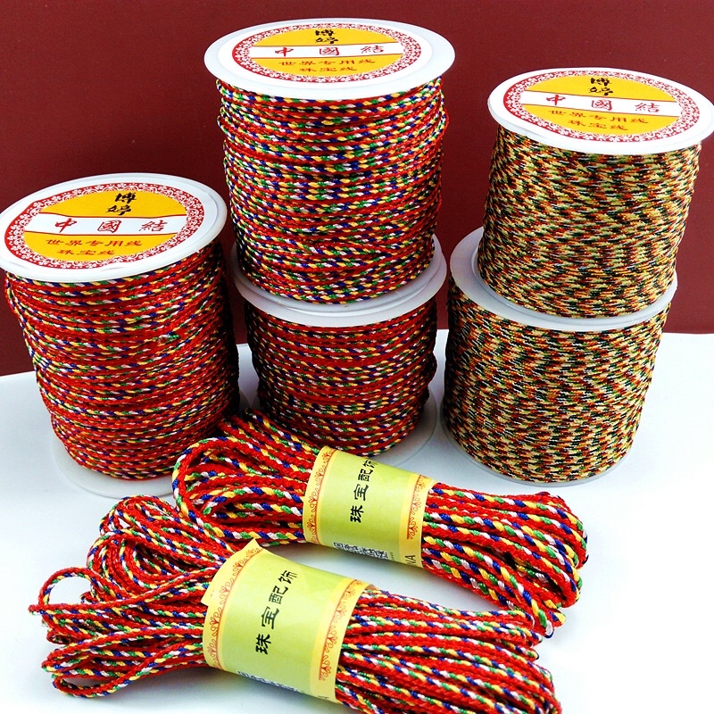 Dây chỉ ngũ sắc tết vòng tay - Hàng loại I
