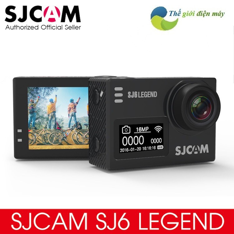 Camera hành trình SJCAM SJ6 legend 2 màn hình trước và màn hình sau cảm ứng, bảo hành 12 tháng, đổi trả 1 vs 1...