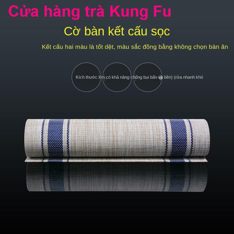 chiếu trà, trúc, phụ kiện bộ trà Cờ Zen kiểu dáng Trung Quốc Á hậu bàn chống thấm nước thảm khăn trải vải lễ khay