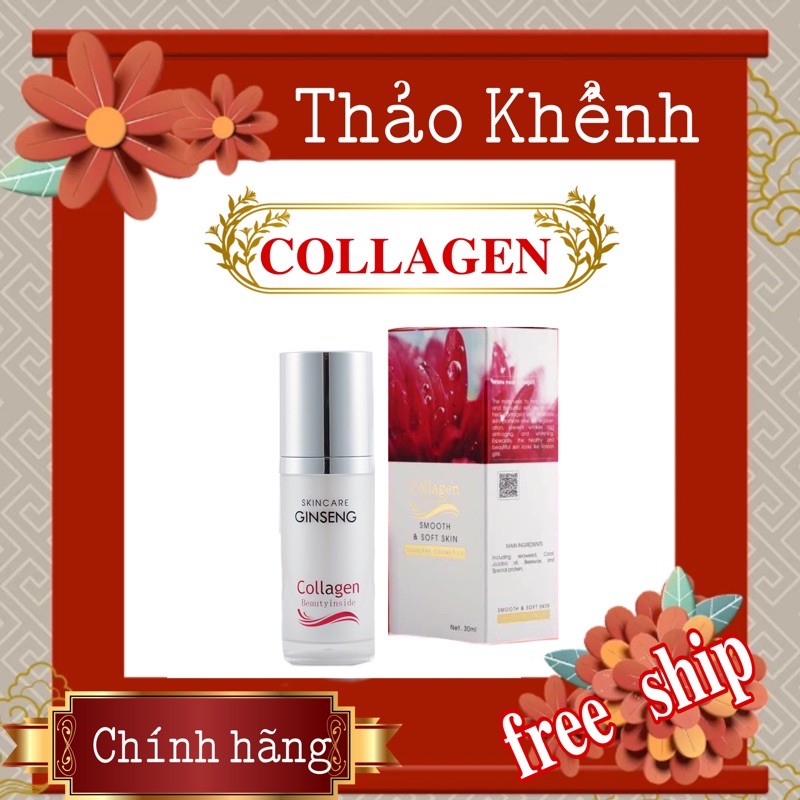 Collagen Tươi giúp trắng mịn, căng bóng da 30ml