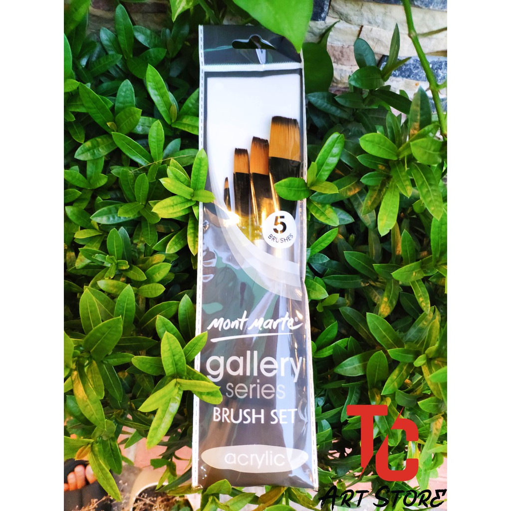 Bộ Cọ Vẽ Mont Marte Gallery Series - BMHS0016 (Acrylic )