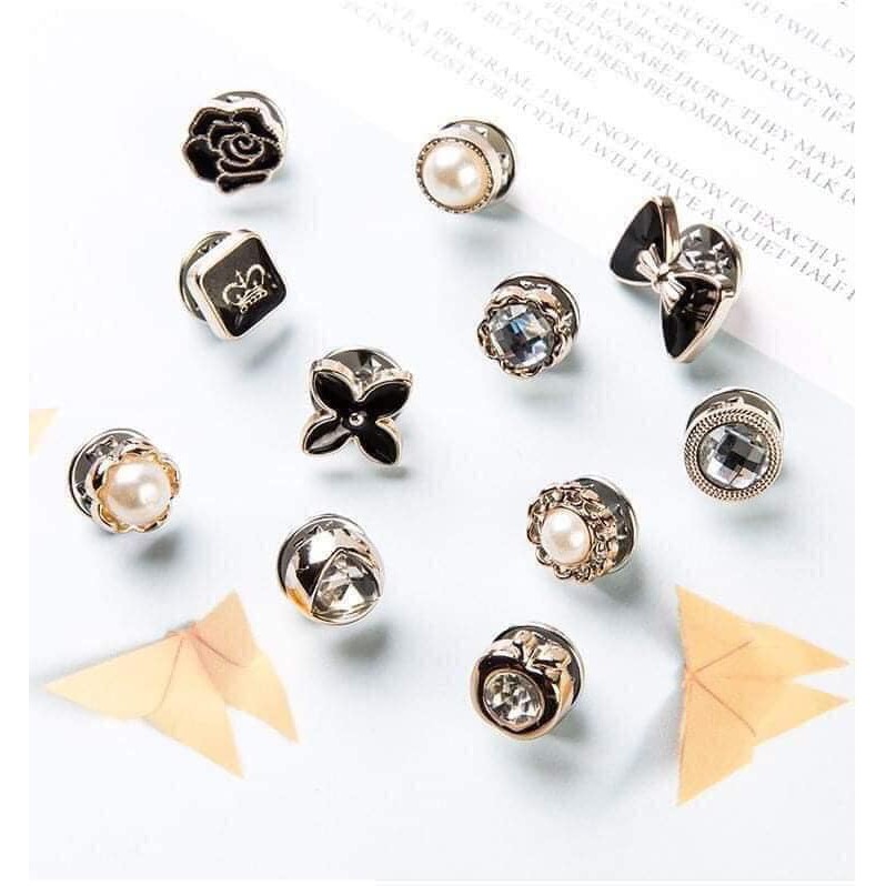 Set cúc cài áo mini (10 chiếc)