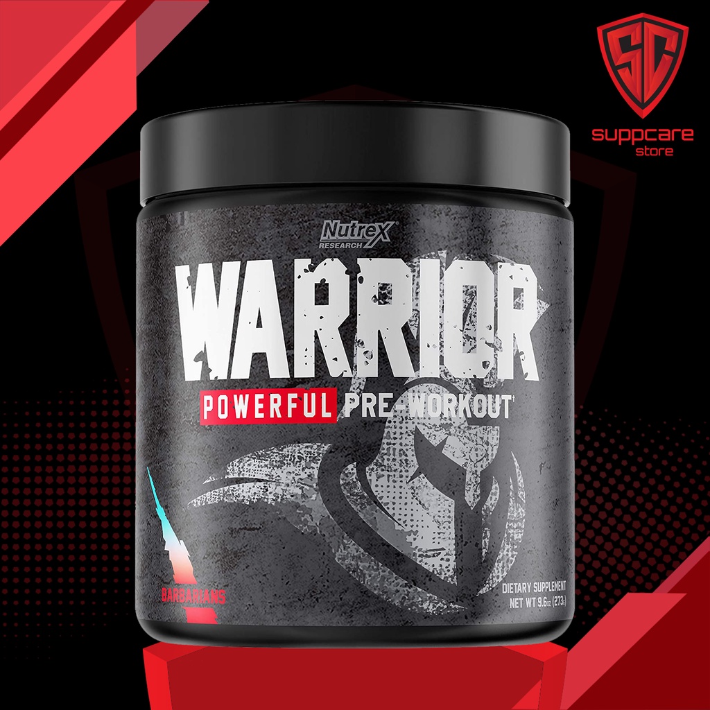 Tăng Cường Năng Suất Luyện Tập | Nutrex Warrior Pre Workout 30 Lần Dùng  | Chính Hãng Suppcare Store