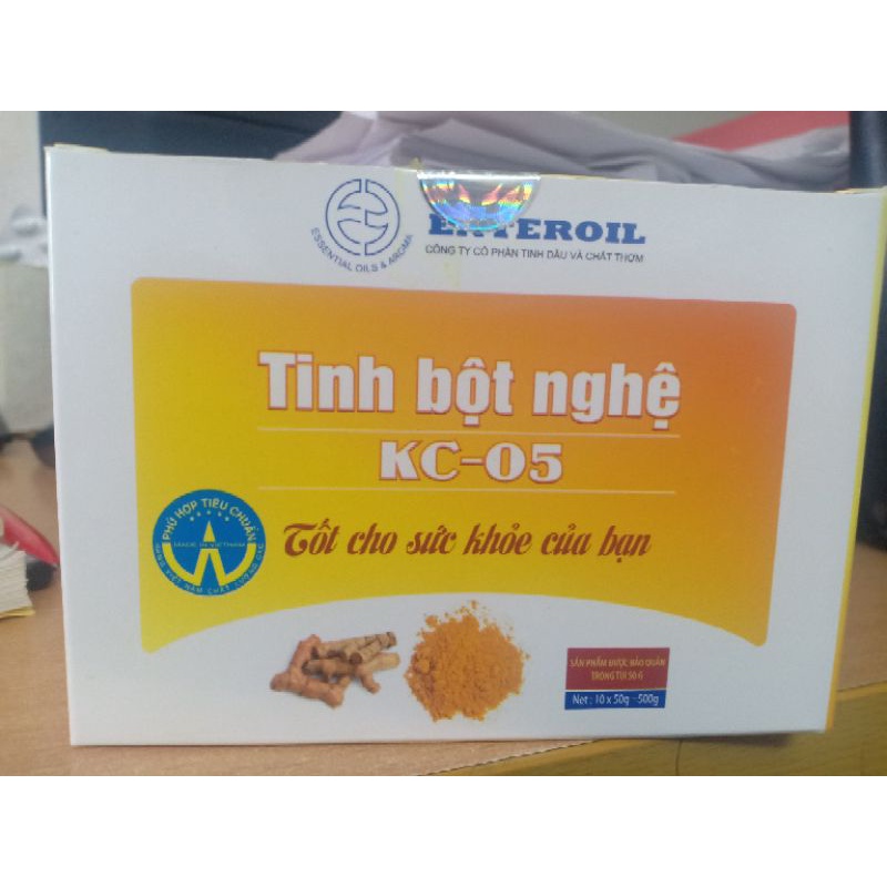 Tinh bột nghệ kc-05 500g