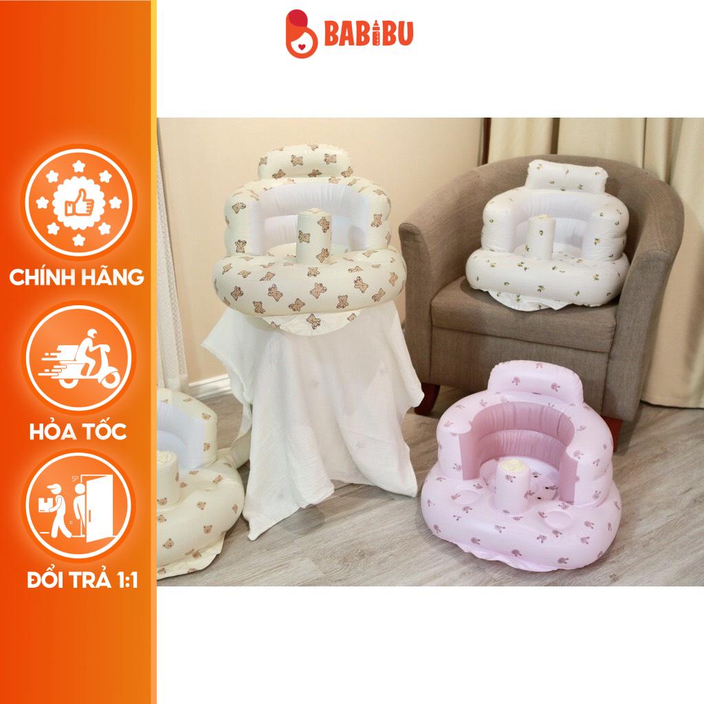 Ghế Hơi Tập Ngồi Cho Bé Cao Cấp Phong Cách Hàn Quốc, Phù Hợp Cho Bé Từ 4 Tháng Tuổi Babibu - GHTN