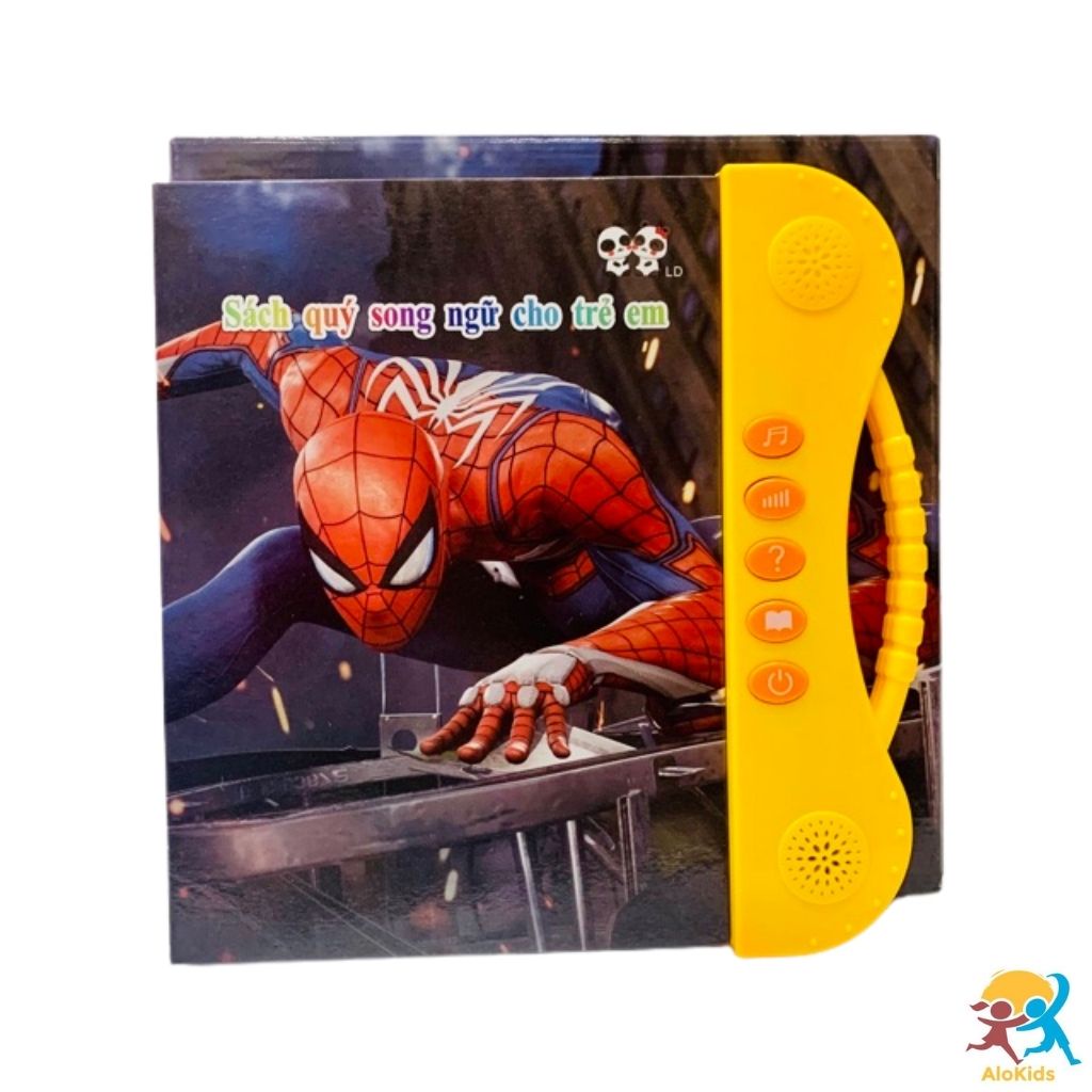 Sách Điện Tử Thông Minh Song Ngữ Anh Việt Cho Bé Tặng Kèm Bút, Đồ Chơi Giáo Dục Cho Bé, Alokids TB