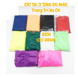 Cát Màu Thạch Anh Dùng Để Trang Trí Hồ Cá - Cát Màu Cao Cấp Làm Tiểu Cảnh Túi 100g
