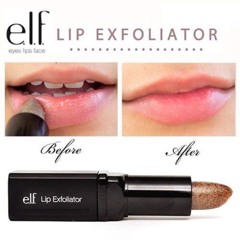 [AUTH-ĐỦ BILL] COMBO MÔI MỊN_SON TẨY TẾ BÀO CHẾT ELF EXFOLITOR LOẠI BROWN SUGAR