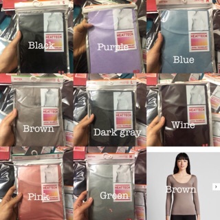 Áo giữ nhiệt heattech Uniqlo Nữ ( cổ tròn)
