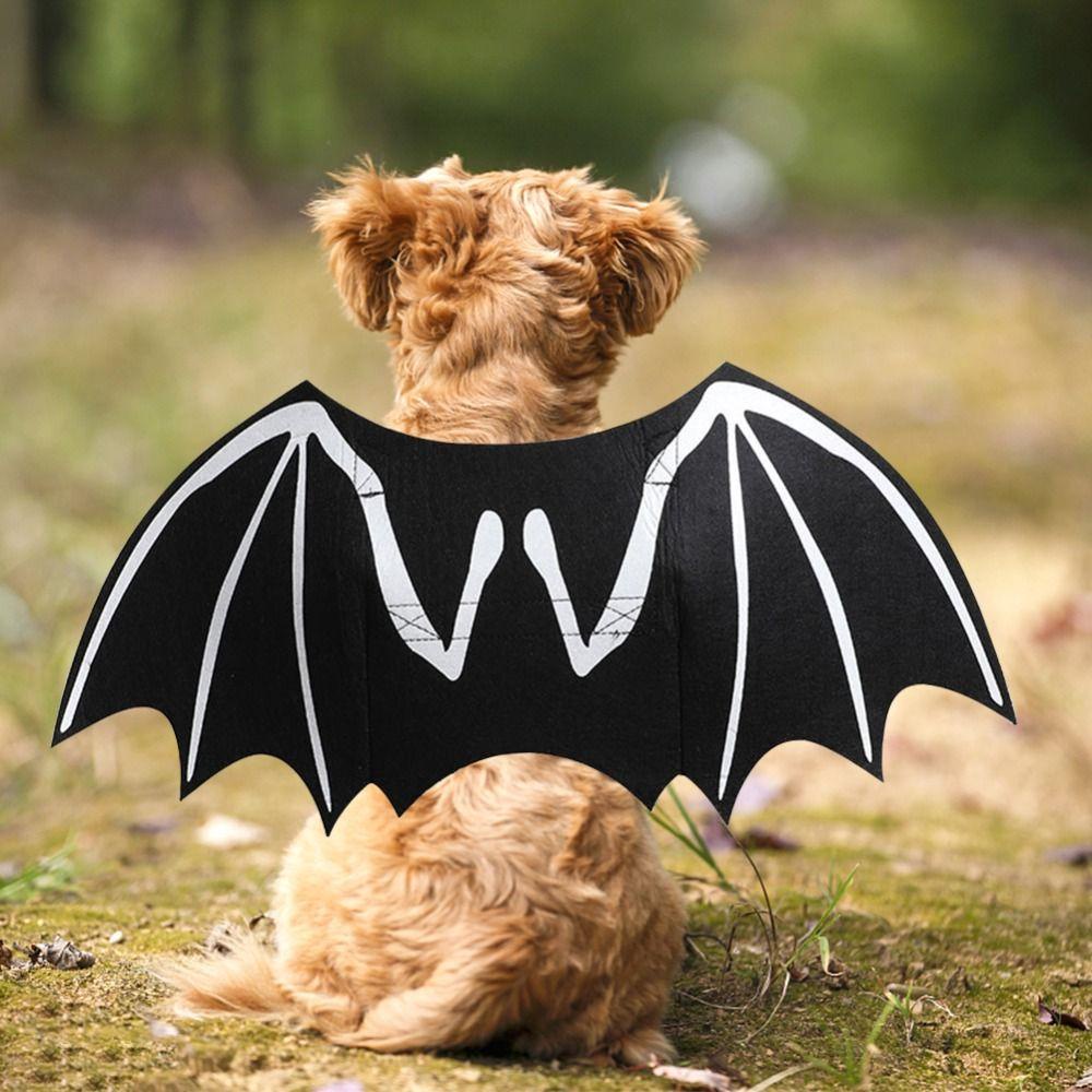 Cánh Dơi Màu Đen Hóa Trang Giáng Sinh Cho Thú Cưng