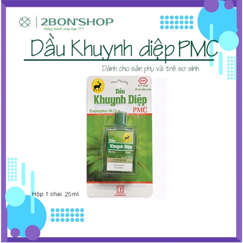 DẦU KHUYNH DIỆP PHARMEDIC 25ML