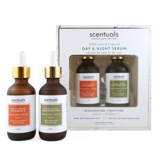 Bộ Serum Dưỡng Da Mặt Trẻ Hóa Ngày Và Đêm Scentuals