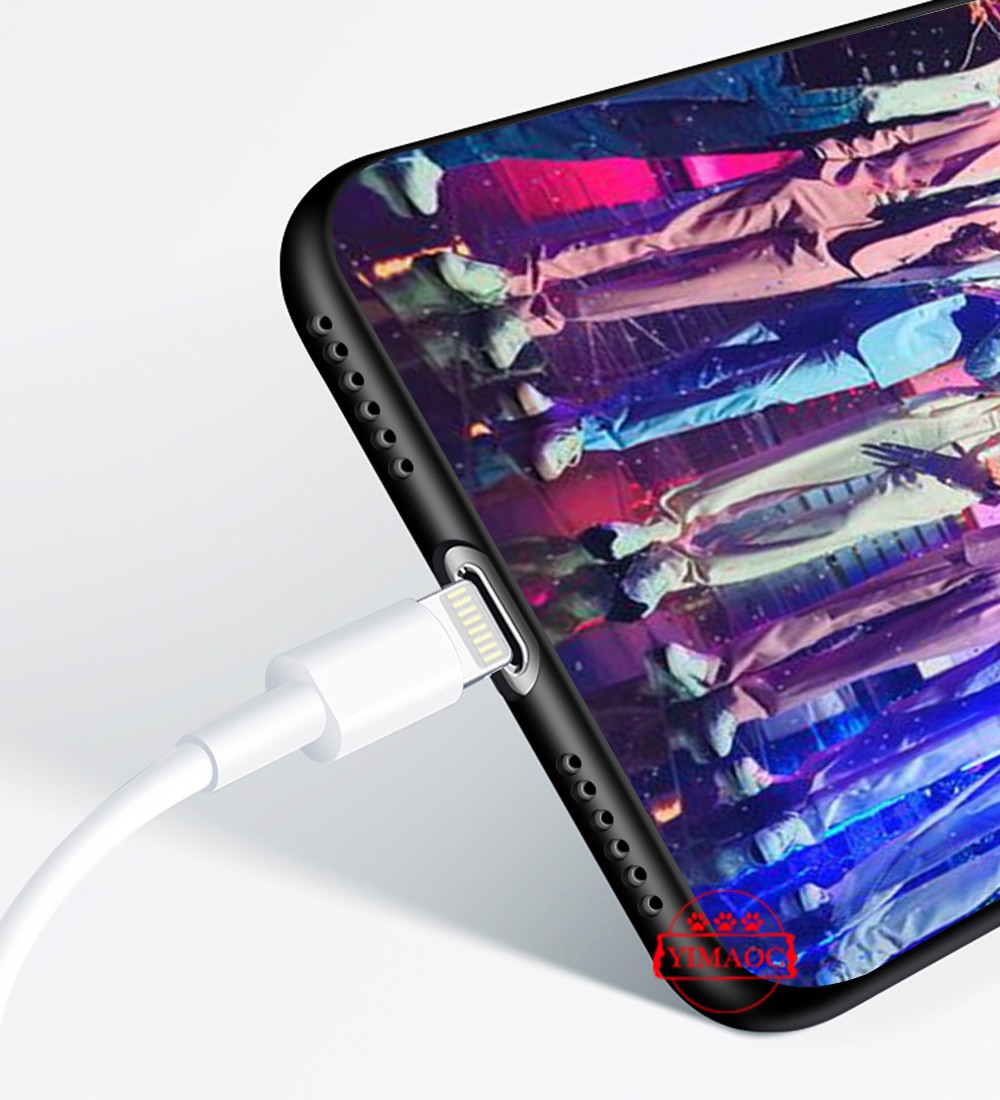 Ốp Điện Thoại Dẻo In Hình Nhóm Nhạc Hàn Quốc Bangtan Boys Bts Cho Samsung S6 S7 Edge S8 S9 S10 Plus 13t