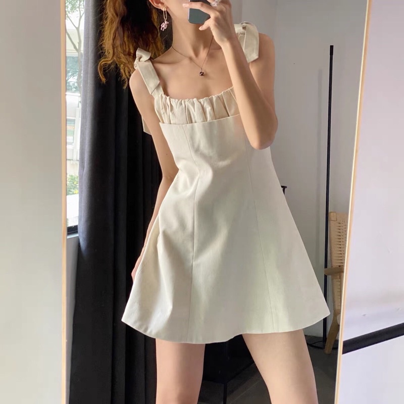 Váy lolita/retro ngực nhún (độ mới cao)