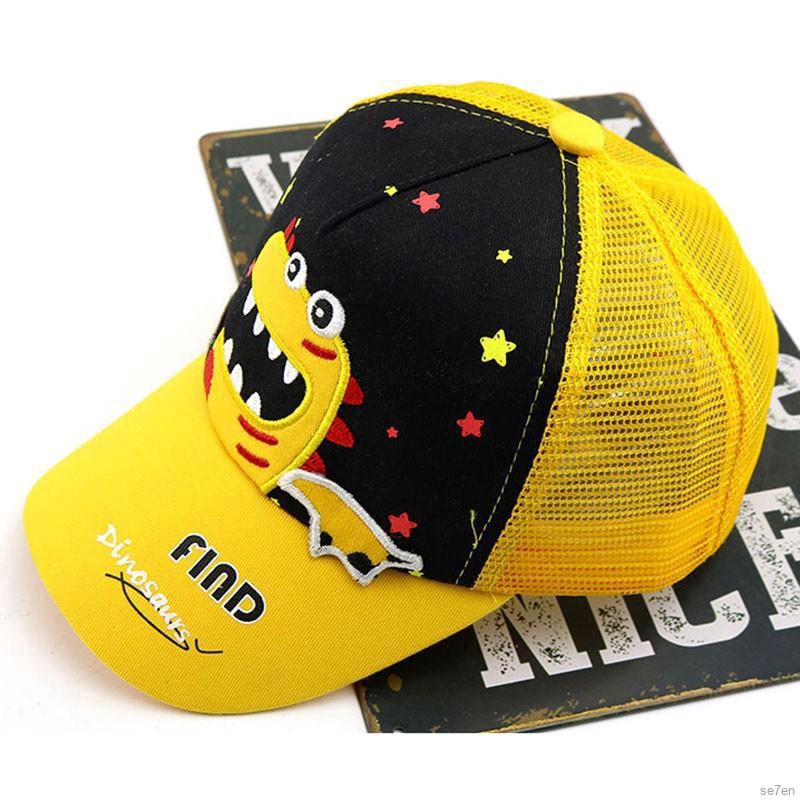 Nón lưỡi trai hình khủng long xinh xắn dành cho bé