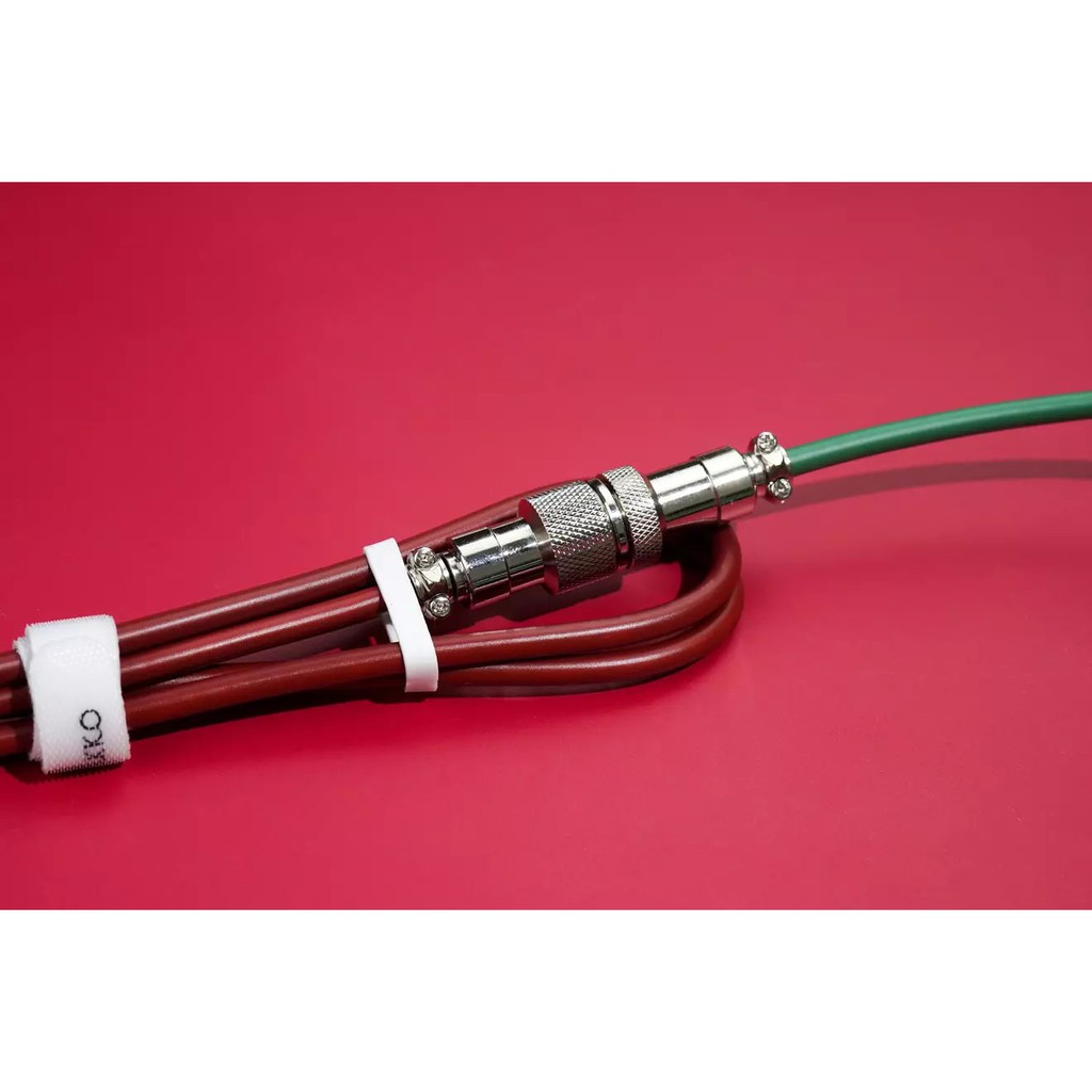 Dây cáp custom AKKO – Matcha Red Bean