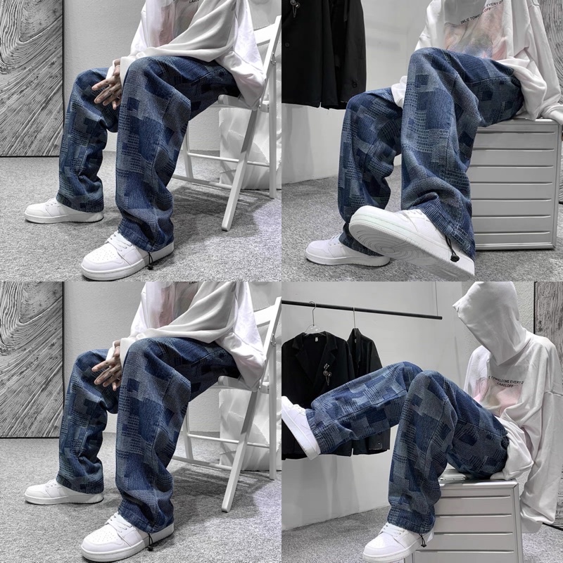 QUẦN JEANS XUÔNG UNISEX