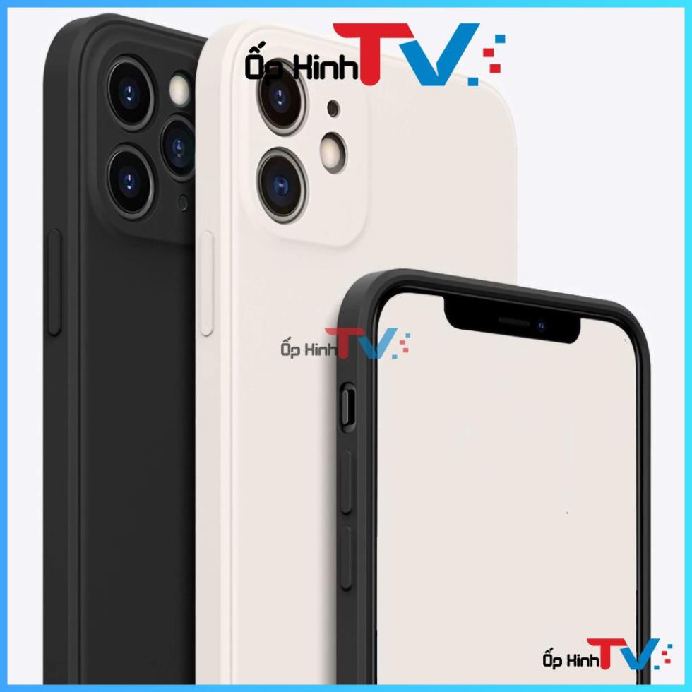 Ốp lưng iPhone Nike cạnh viền vuông silicon mềm dẻo bảo vệ camera cho iphone 6/6s/7/8/X/XS/11/12/13 Pro Plus Max