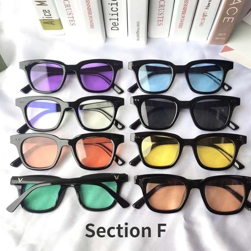 Kính Mát Chống Tia UV Màu Thời Trang Cho Nam Nữ