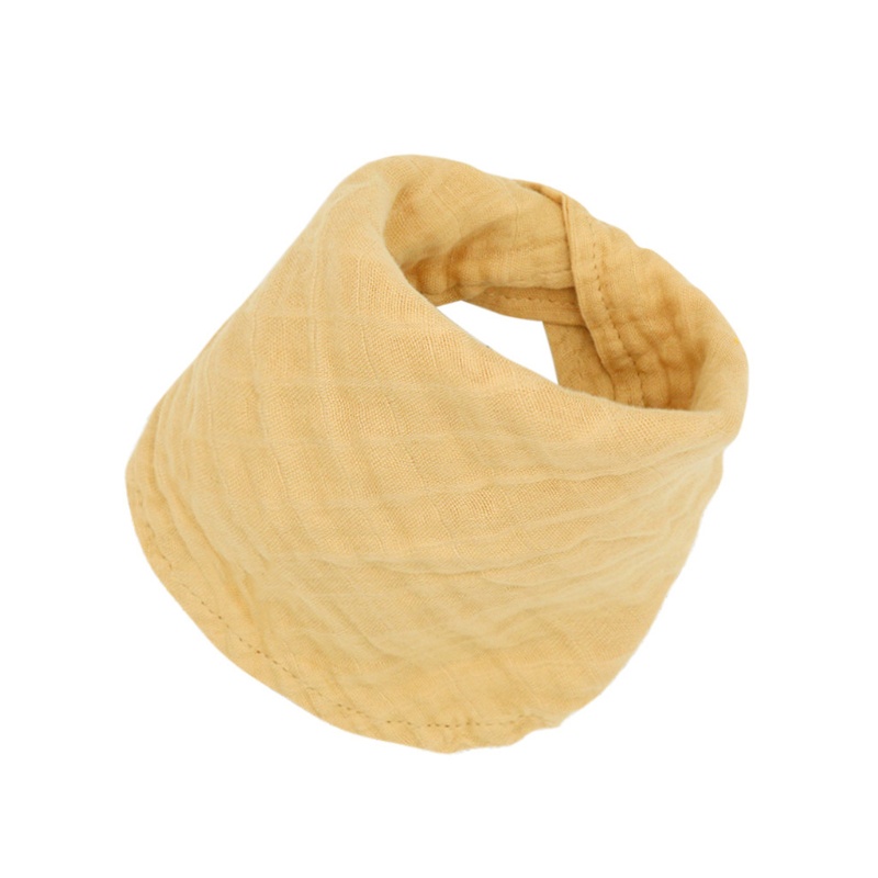 Yếm Ăn Cotton Mềm Mại Hình Tam Giác Dành Cho Bé