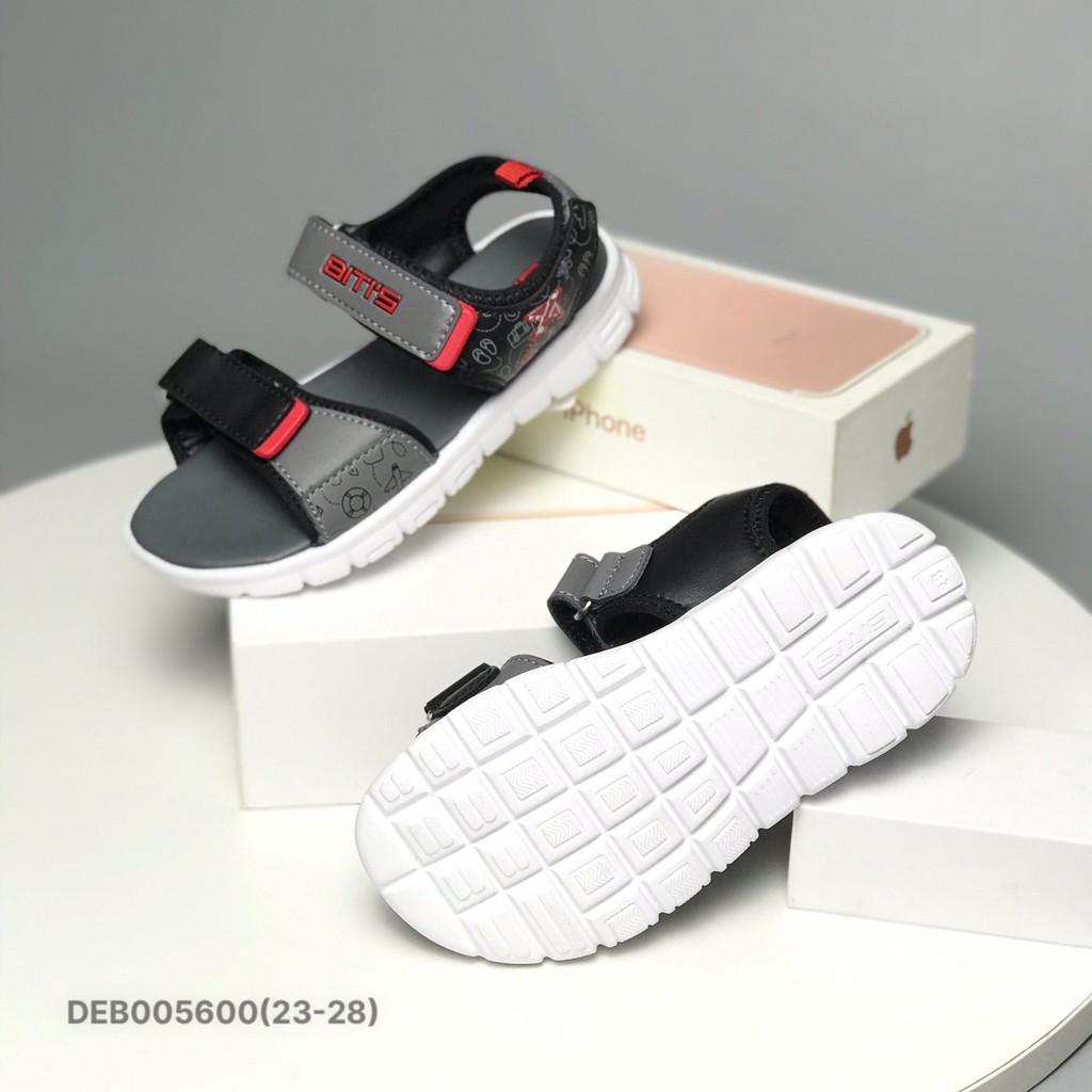 Sandal bé trai BlTIS 23-28 ❤️FREESHIP❤️ Dép quai hậu nhí đế siêu nhẹ hai quai dán điều chỉnh DEB005600