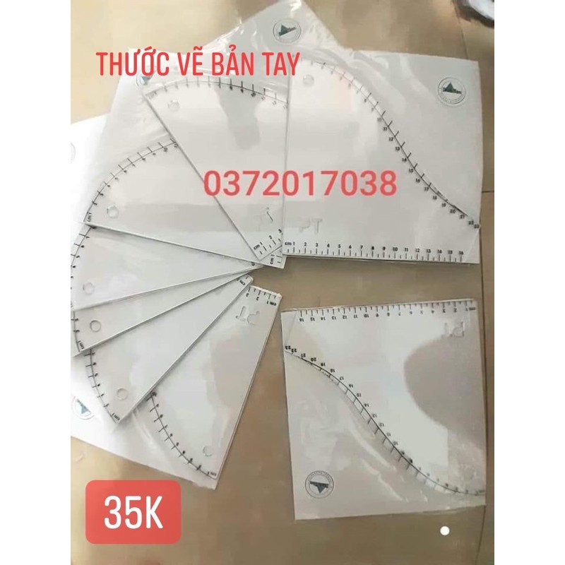 thước vẽ tay áo