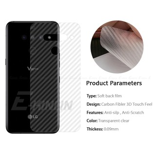 Lg v50s thinq/ lg g8x thinq dán mặt lưng carbon