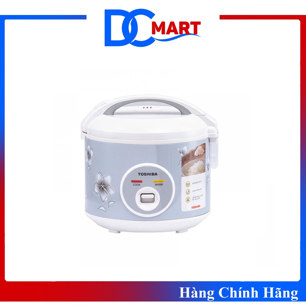 [Mã ELHADEV giảm 4% đơn 300K] Nồi Cơm Nắp Gài Toshiba RC-18JFM(H)VN (1.8L) - Hàng chính hãng