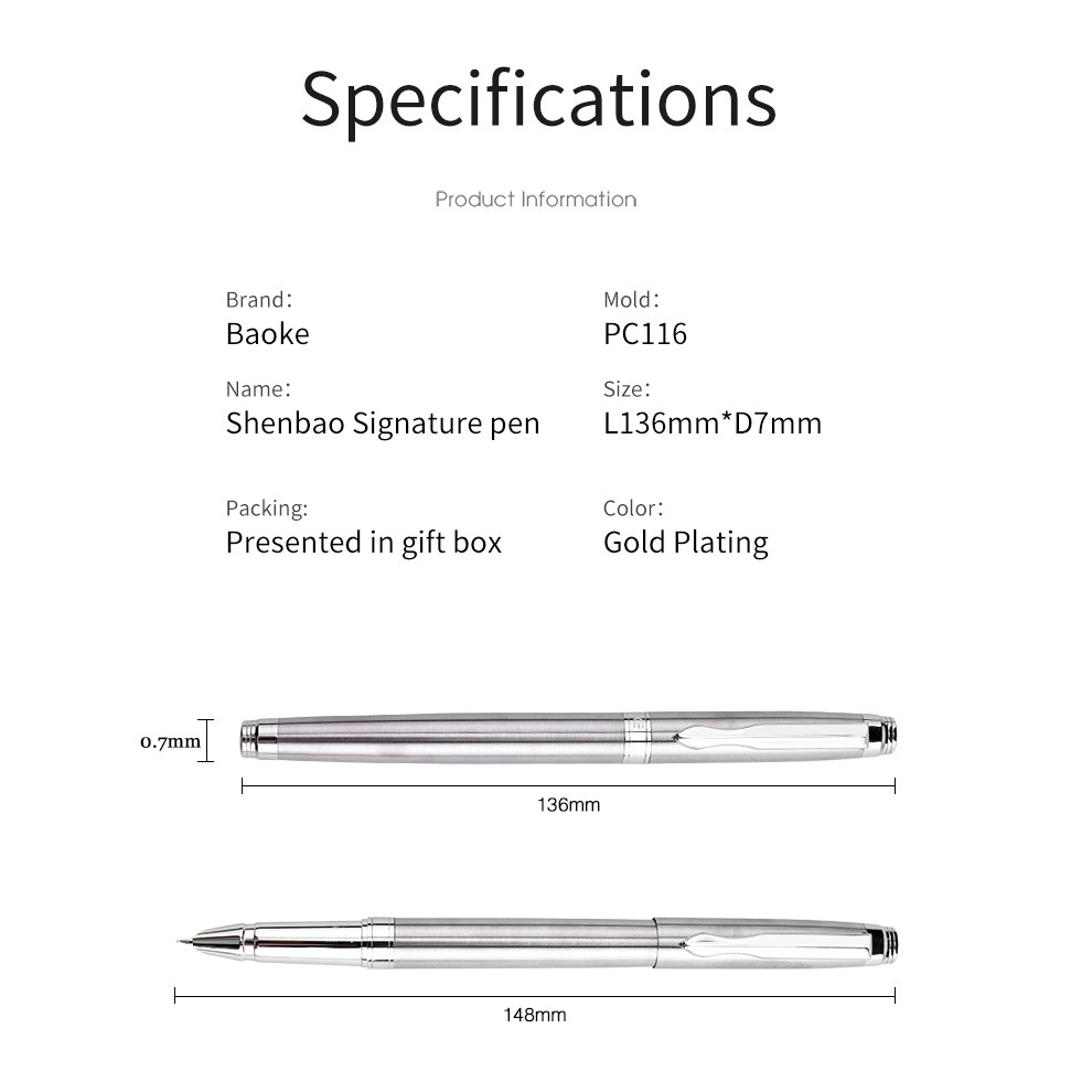 BÚT MÁY NƯỚC BAOKE -PC116