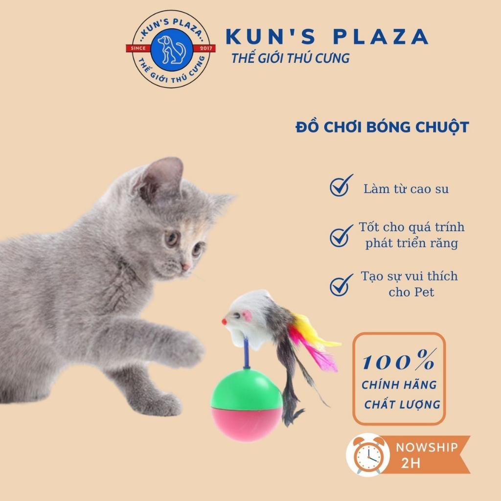 Bóng chuột đồ chơi lật đật dành cho thú cưng cao cấp - Đồ chơi cho mèo - Bóng lồng chuột đồ chơi cho mèo