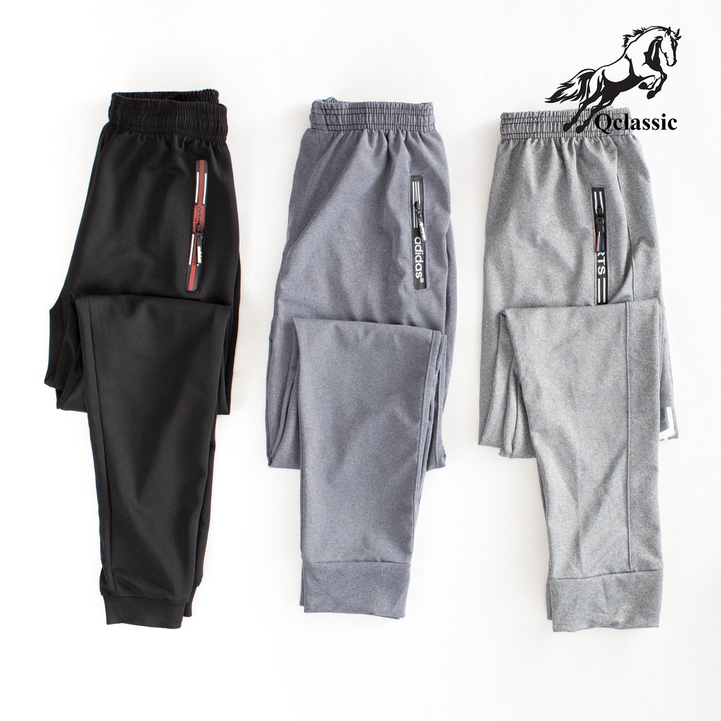 Quần jogger thể thao nam dài chất liệu nỉ dày, thể thao vận động phối giày sneaker siêu cá tính Q0016_M1
