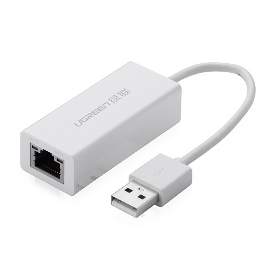 Ugreen 20253 - USB 2.0 to Lan RJ45 dành cho PC, Macbook chính hãng - HapuStore