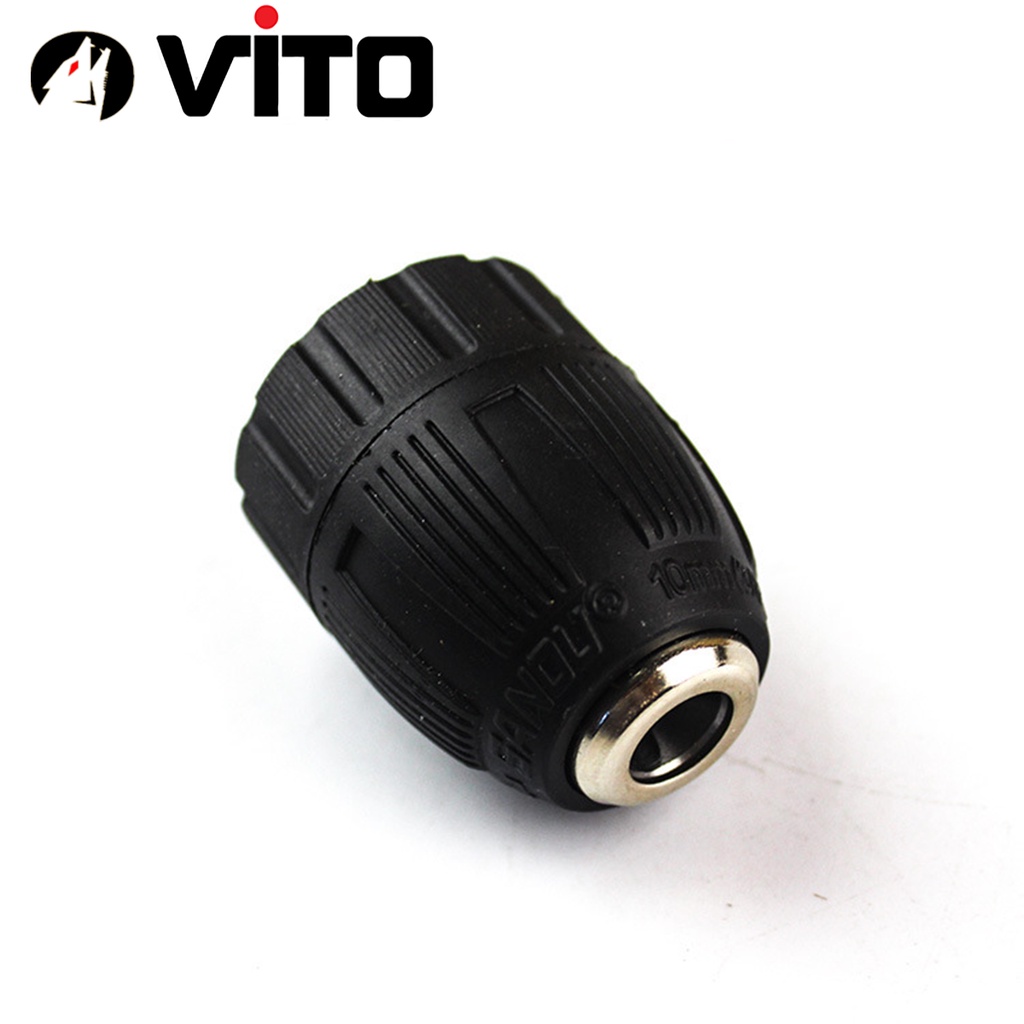 Đầu Măng Ranh Kẹp Mũi Khoan 0.8-10mm 3/8&quot;-24UNF VITO Thay Thế Máy Khoan Pin