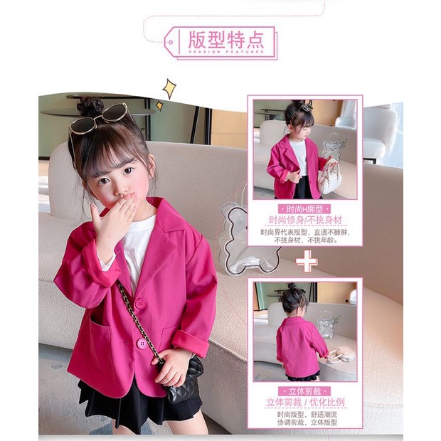 Áo Khoác Cardigan Phong Cách Hàn Quốc Thời Trang Xuân Thu 2022 Mới Cho Bé Gái