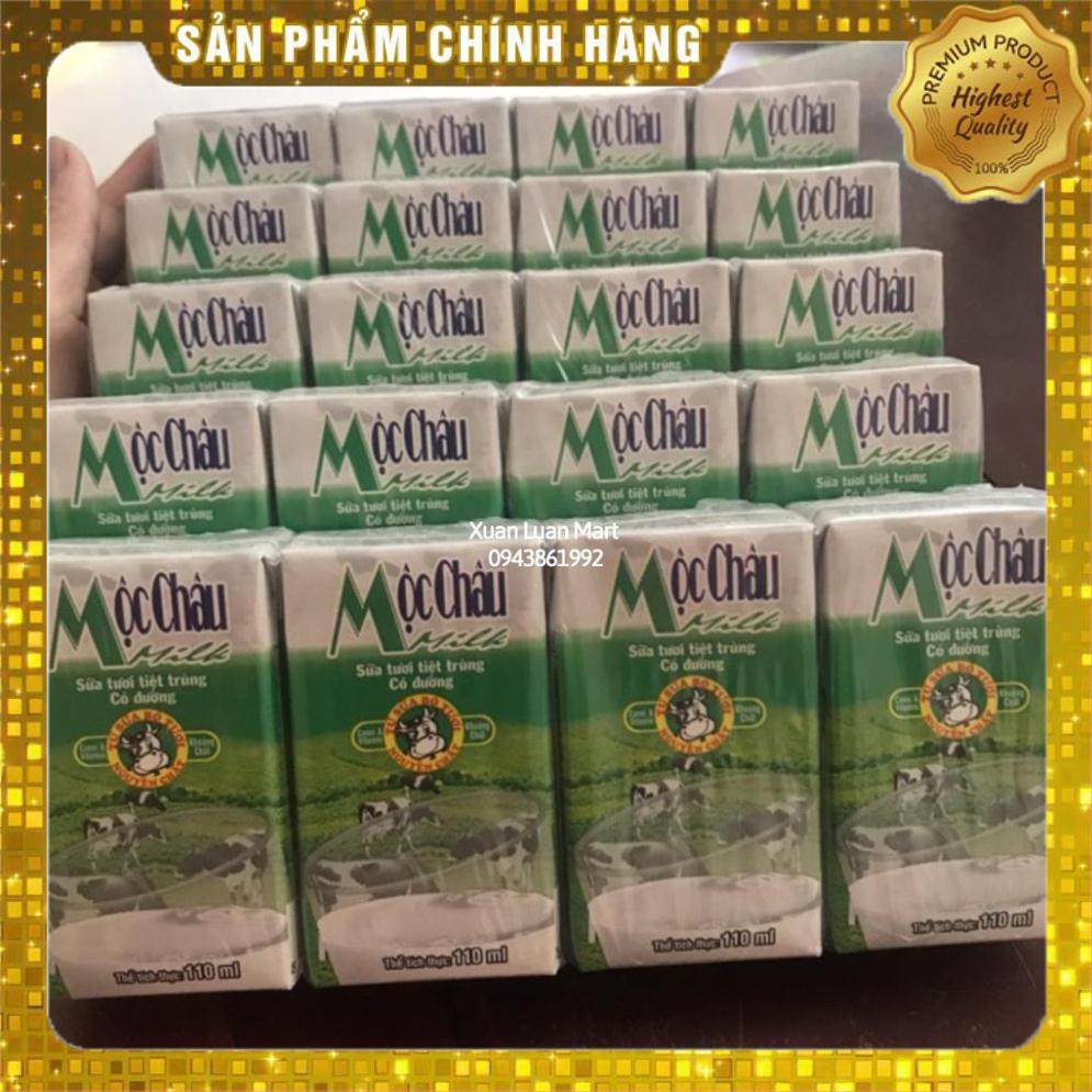 Vỉ 4 Hộp Sữa Mộc Châu Dừa/Đường 110ml