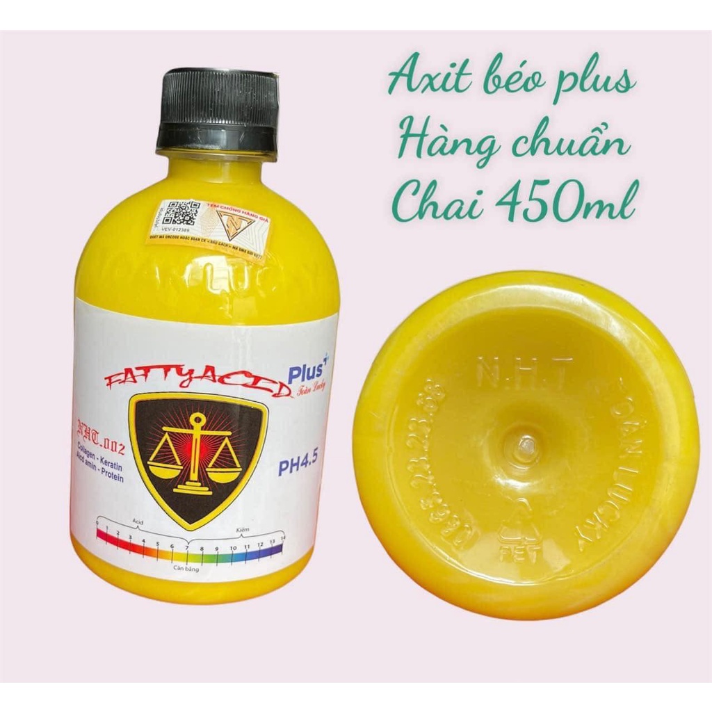 AXIT BÉO &amp; AXIT BÉO PLUS KHỬ KIỀM, PHỤC HỒI TÓC VÀ DƯỠNG TÓC CHÍNH HÃNG TNT