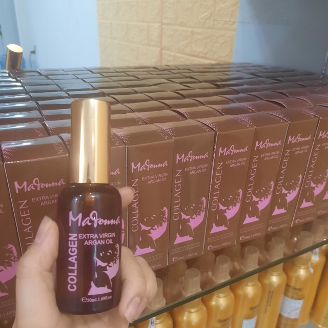 Serum dưỡng tóc vào nếp bóng mượt và phục hồi tóc madonna 50ml Pháp