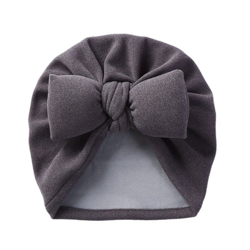 Mũ Beanie Đính Nơ Bằng Len Cashmere Thời Trang Mùa Đông Cho Bé