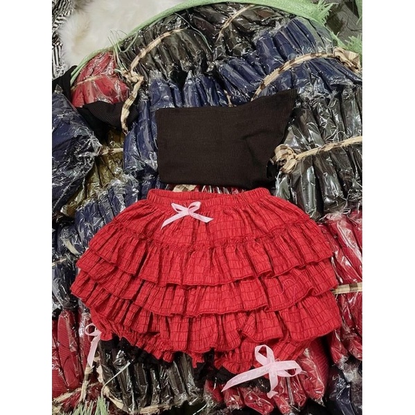 quần nơ tầng công chúa hàng mới về