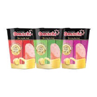 Mì Ly Omachi Có Thịt 113g Sườn Bò Tôm