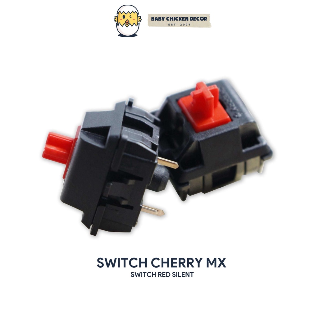 Switch phím cơ Cherry MX RGB, công tắc bàn phím Cherry Silent