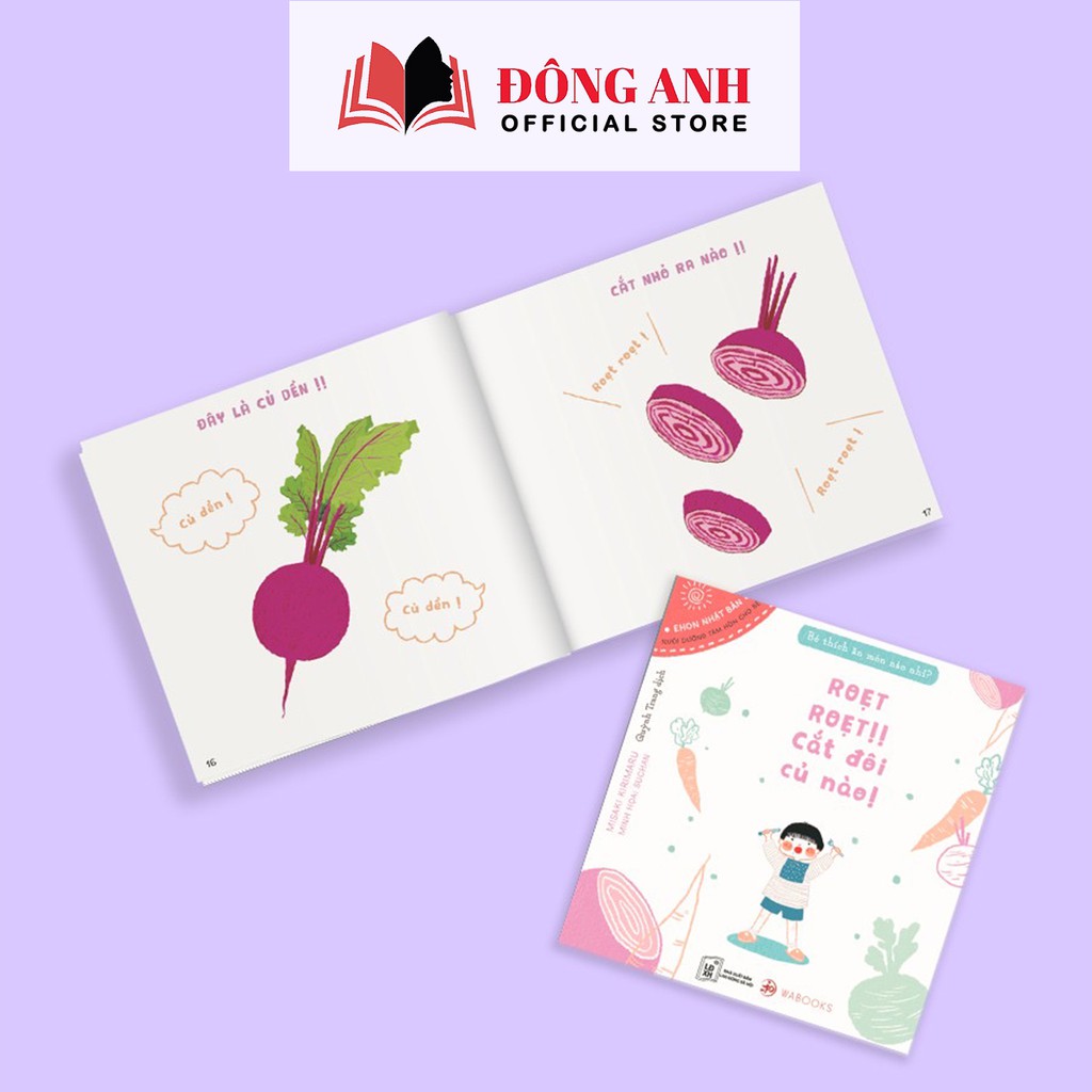 Sách - Combo 4 cuốn Ehon Bé Thích Ăn Món Nào Nhỉ dành cho bé từ 0-3 tuổi