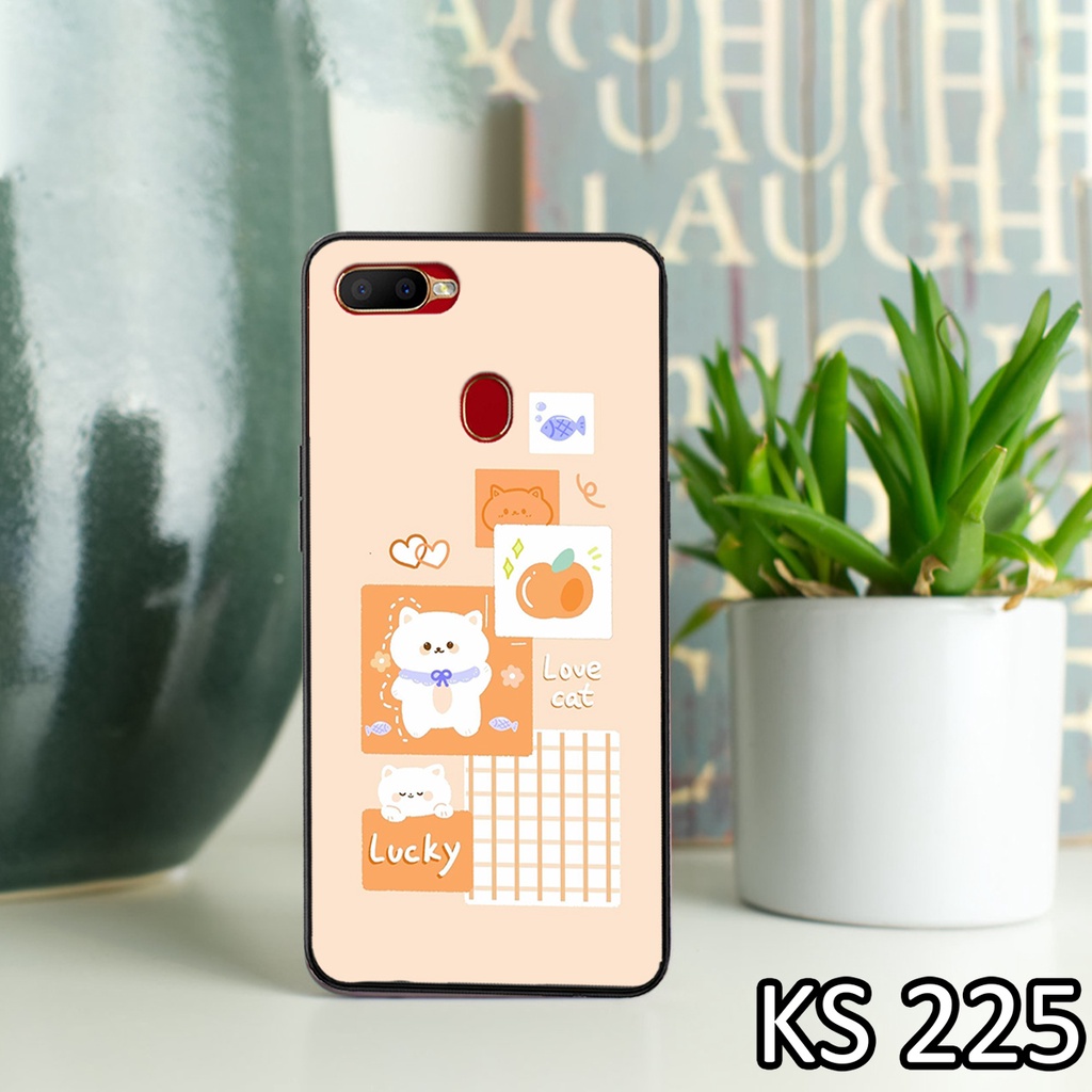 [New] Ốp lưng Oppo A1k/Oppo A3s/Oppo A5s/Oppo A7/Oppo A12 in hình gấu con