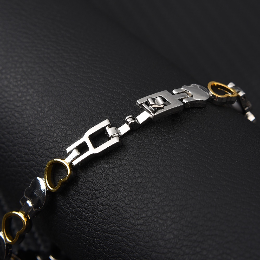 Vòng Tay/Vòng Tay Hình Trái Tim Rỗng Có Thể Điều Chỉnh Hỗ Trợ Giảm Đau Khớp Khớp Cho Nữ