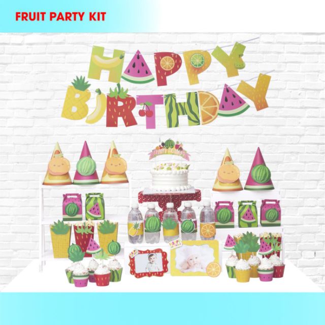 Set giấy trang trí sinh nhật 3D mẫu mới