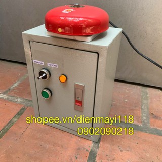 Tủ chuông điện 6/8 inch báo giờ tự động dùng cho trường học,xưởng sản xuất ,văn phòng,....
