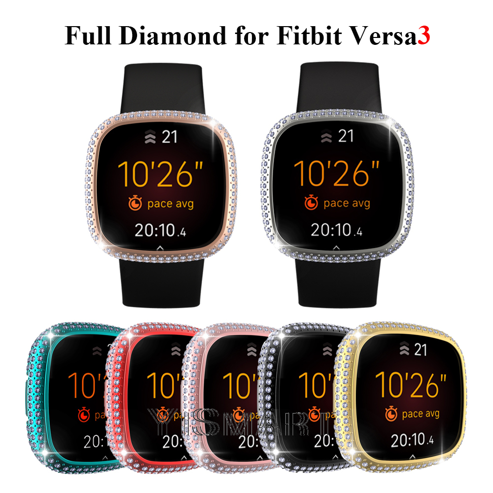 Ốp Bảo Vệ Mặt Đồng Hồ Thông Minh Fitbit Versa 3