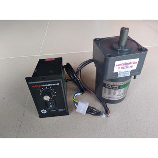 Motor hộp số giảm tốc 15w 220vol, tặng hộp điều chỉnh tua, Size lớn 7 x 7 x 12 cm, tiết kiệm điện năng