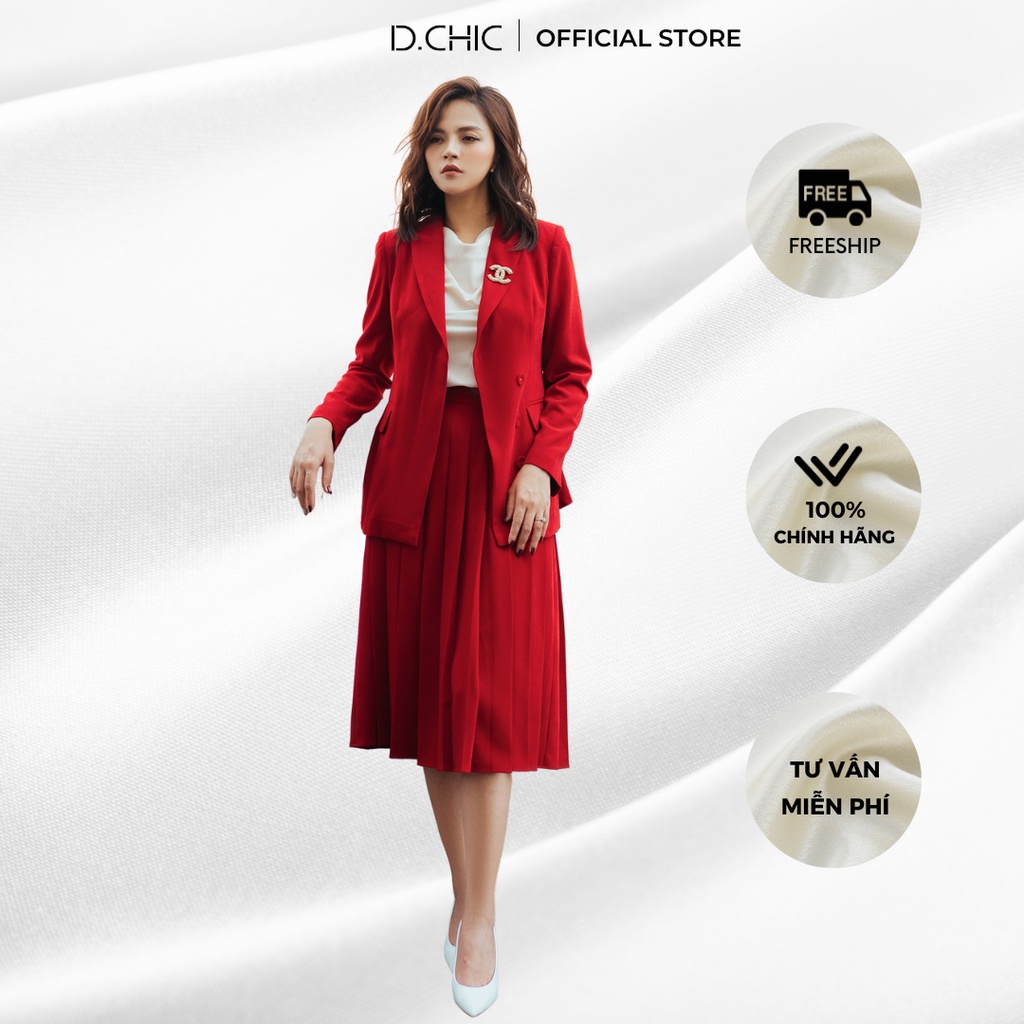 Chân váy xếp ly đuổi D.CHIC MS: 382653